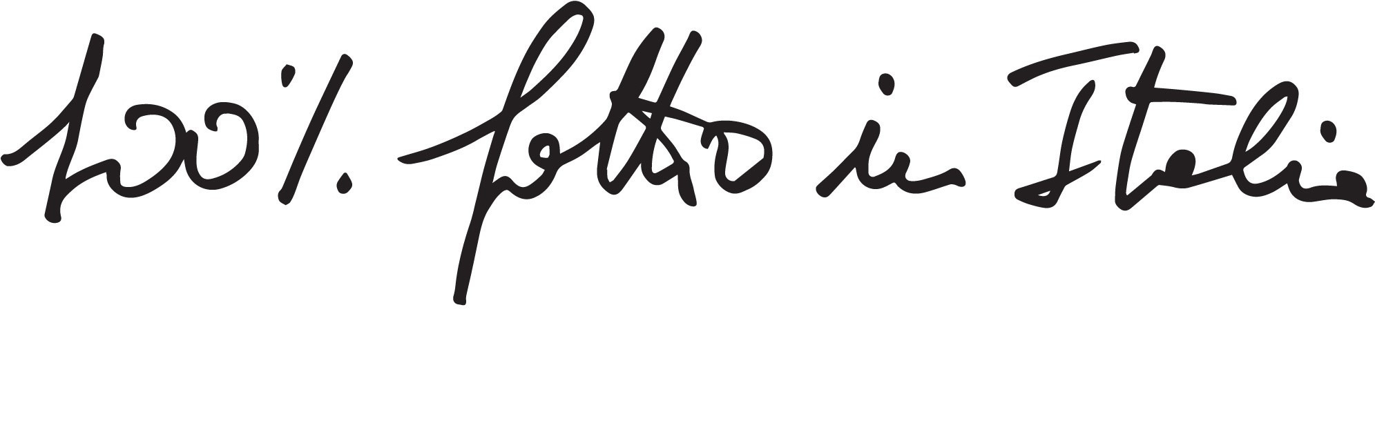 100% FATTO IN ITALIA